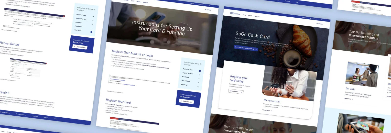 Sodexo UI Designs